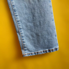Calça jeans infantil unissex - Amo Muito