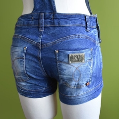 macacão jeans stretch | KV FASHION - loja online