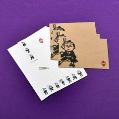 kit para cartas kabuki | COISAS DA DIXIE - Amo Muito