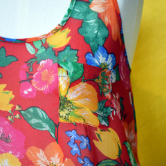 Blusa regata floral - comprar online
