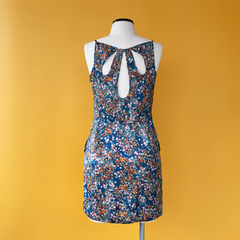 Vestido floral cropped - comprar online