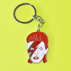 Chaveiro David Bowie | COISAS DA DIXIE
