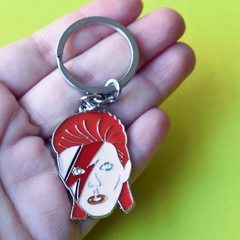 Chaveiro David Bowie | COISAS DA DIXIE - comprar online