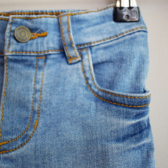 Calça jeans unissex clara - comprar online