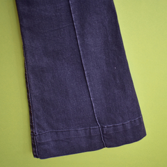 Calça jeans preta flare - loja online
