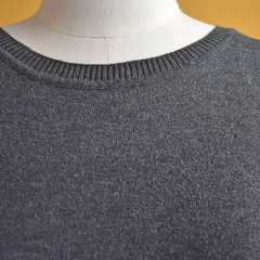 vestido de tricô cinza | BOTSWANA - comprar online