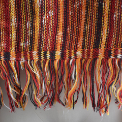 Poncho peruano colorido - comprar online