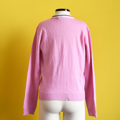 Suéter infantil rosa vintage - Amo Muito