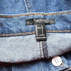 Saia jeans amarração - loja online