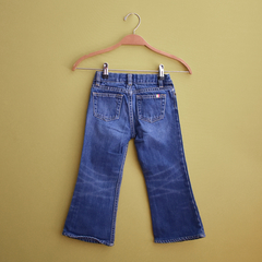 Calça jeans flare infantil - Amo Muito