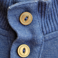 Suéter tricô azul - comprar online