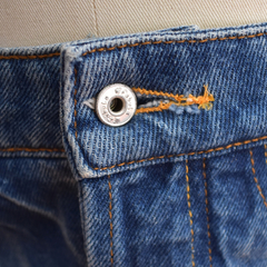 Saia jeans desfiada - comprar online