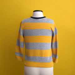 Suéter listrado - Amo Muito
