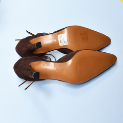 Sapato marrom camurça - loja online