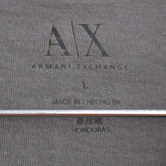Camiseta cinza|Armani Exchange na internet