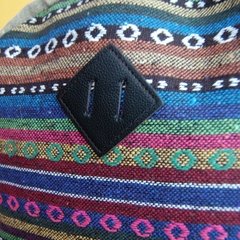 Imagem do mochila étnica azul esverdeada | SPORT