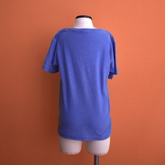 Camiseta azul - Amo Muito