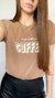 T-shirt Coffee - comprar online