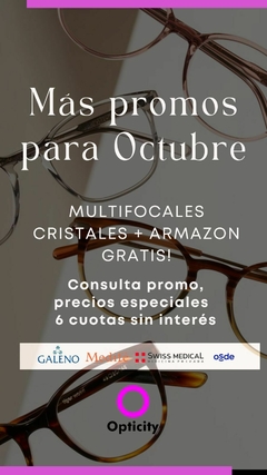 PROMO! ARMAZON + MULTIFOCAL PREMIUM BLANCO