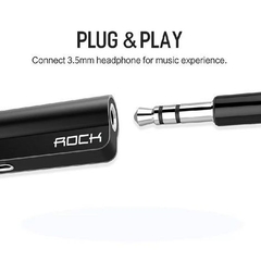 ROCK - Cabo adaptador 2 em 1 (Audio (P2) e Carregador (lightning)) - comprar online