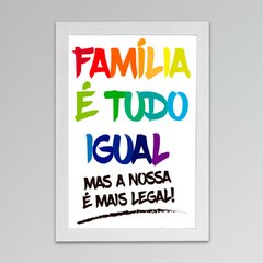 Placa Família na internet