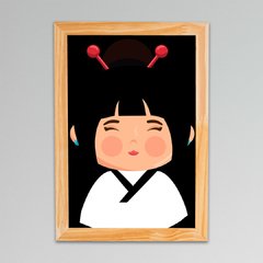 Placa Menina Japonesa - comprar online