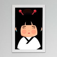 Placa Menina Japonesa na internet