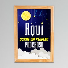 Placa Pequeno Poderoso - comprar online