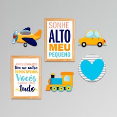 Kit 6 Placas Carros - comprar online