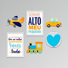 Kit 6 Placas Carros na internet