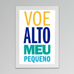 Placa Voe Meu Pequeno na internet