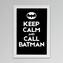 Placa Keep Calm Batman - comprar online