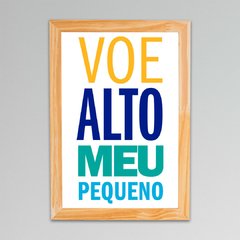 Placa Voe Meu Pequeno - comprar online