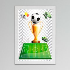 Placa Taça de Futebol - comprar online