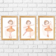 Kit 3 Placas Bailarina - comprar online