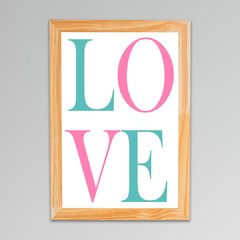 Placa Love 2 - comprar online