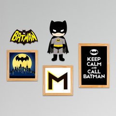 Kit 5 Placas Batman (PERSONALIZADO) - comprar online