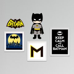 Kit 5 Placas Batman (PERSONALIZADO) na internet