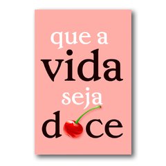 Placa Vida Doce