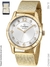 Relógio Champion Dourado Kit CN29910W
