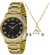 Relógio Lince Kit Dourado LRGJ142L KN68 P2KX