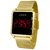 Relógio Lince Feminino Digital Led Dourado MDG4596L PXKX
