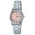 Relógio Casio Feminino Prata/Rosa LTP-V006D-4BUDF