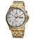 Relógio Orient Masculino Automático Dourado Fundo Branco 469GP043F S1KX