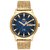 Relógio Orient Masculino Automático Dourado/Azul 469GP085 D1KX