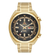 Relógio Orient Masculino Automático Dourado Fundo Preto F49GG001 P1KX