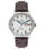 Relógio Orient Automático Masculino Couro Fundo Branco F49SC012 T2NX