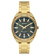 Relógio Orient Feminino Dourado Fundo Verde FGSS1208 E1KX