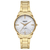 Relógio Orient Feminino Dourado Fundo Branco FGSS1209 S1KX