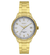 Relógio Orient Feminino Dourado Fundo Branco FGSS1251 S2KX